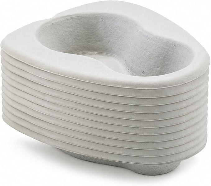 Vernacare Pulp Disposable Bed Pan Liner 2 Litre – 100 Pack image 4